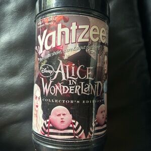 Disney Collector’s Edition Alice in Wonderland Themed Yahtzee Dice Game